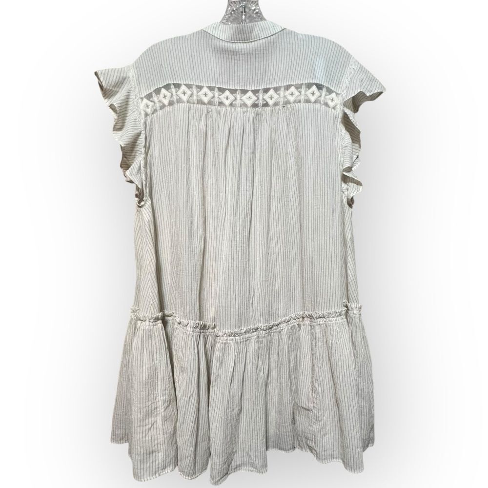 Free People Oversized Bohemian Baby Blues Tunic Flutter Sleeve Top New with tags - Picture 6 of 12